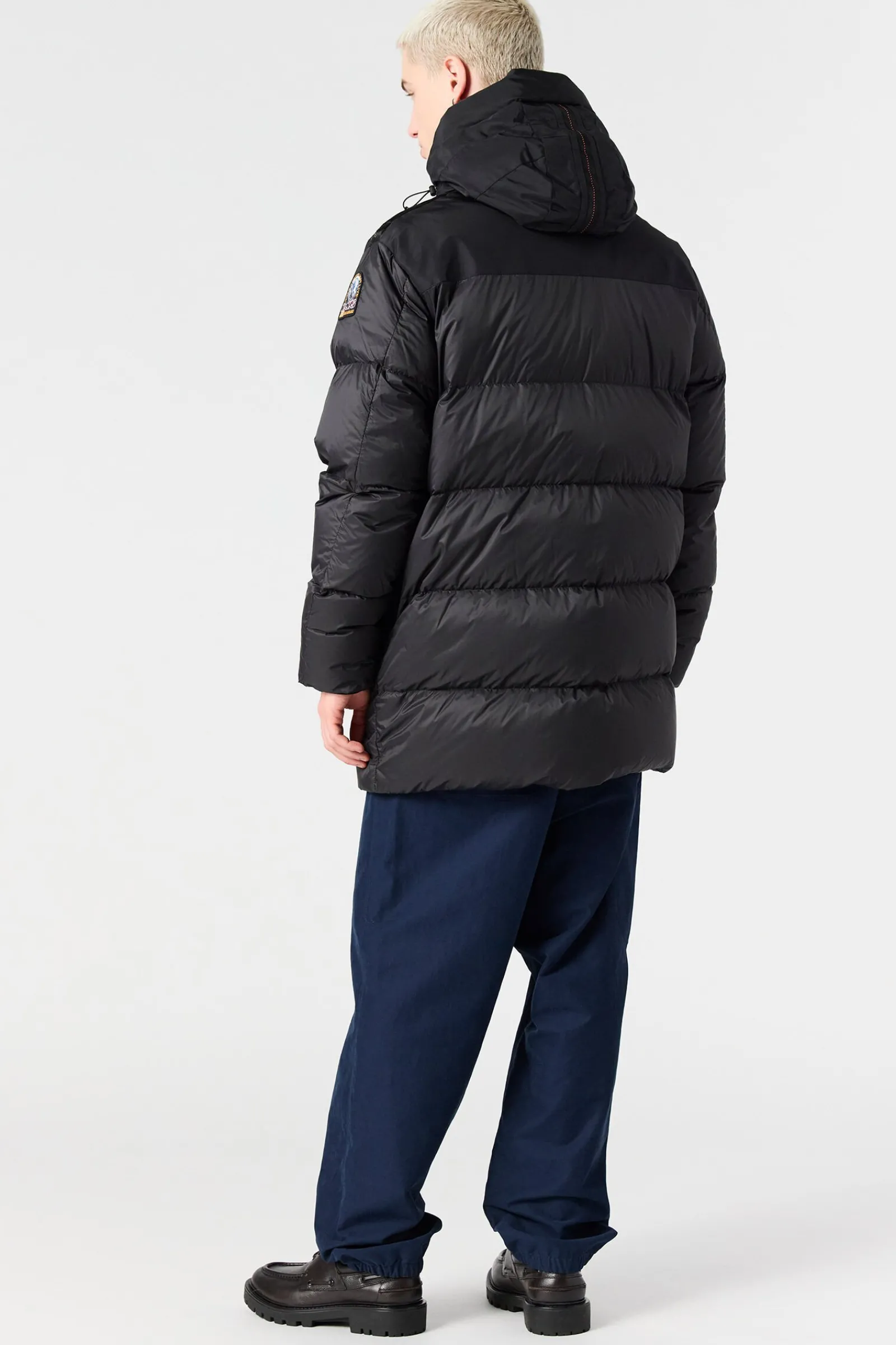 Parajumpers Donsjassen|Jasjes-SHEDIR - PARKA MET CAPUCHON BLUE NAVY