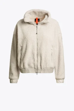 Parajumpers Sweaters-SORI - SWEATER MET VOLLEDIGE RITS MOONBEAM