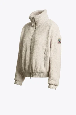 Parajumpers Sweaters-SORI - SWEATER MET VOLLEDIGE RITS MOONBEAM