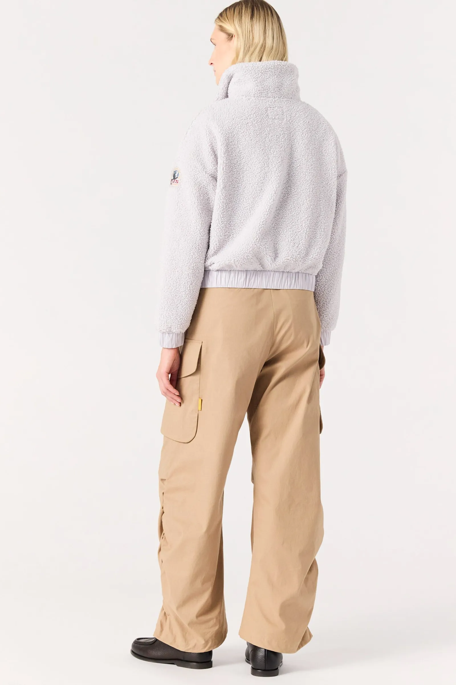 Parajumpers Sweaters-SORI - SWEATER MET VOLLEDIGE RITS MOONBEAM