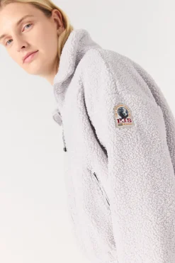Parajumpers Sweaters-SORI - SWEATER MET VOLLEDIGE RITS MOONBEAM