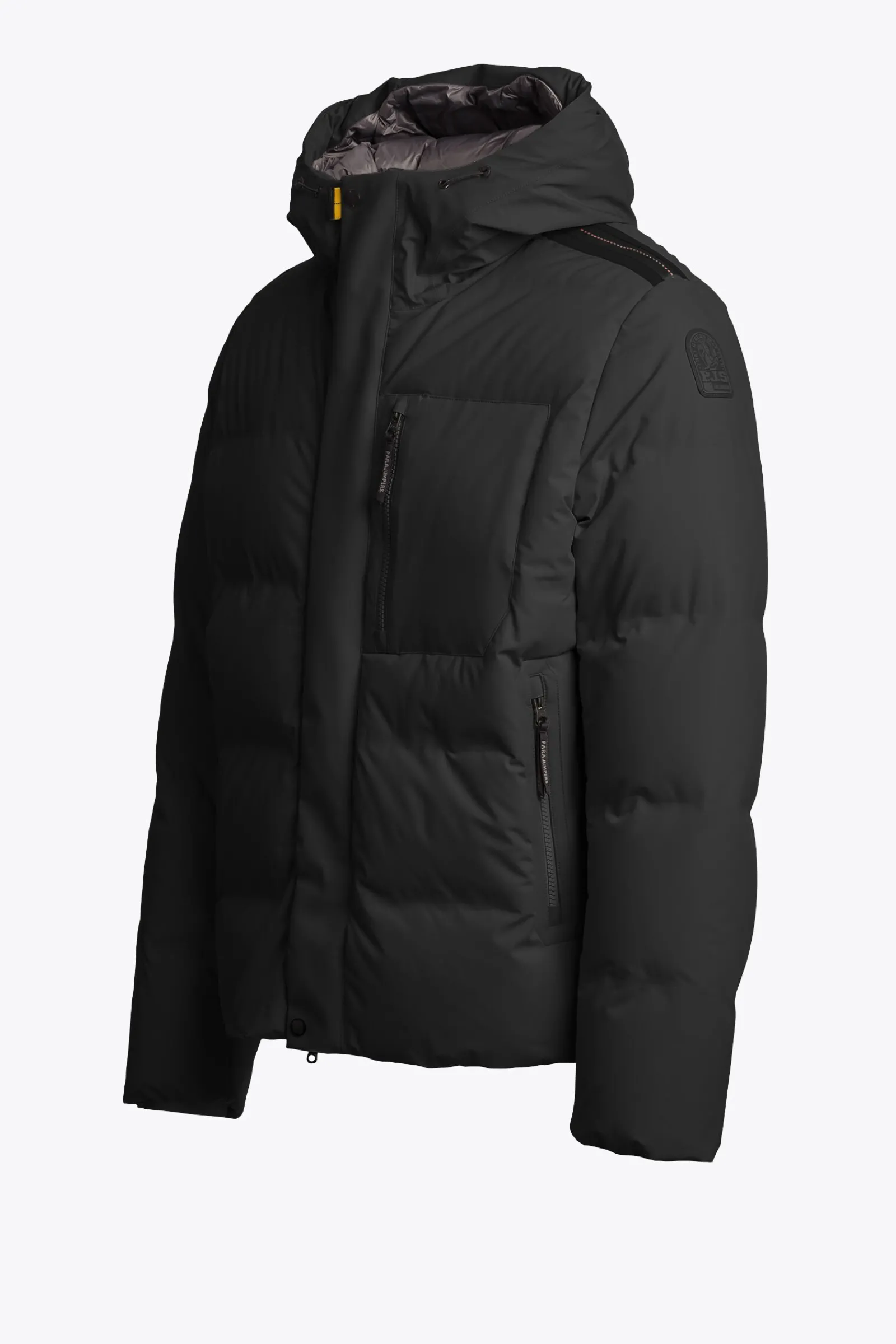 Parajumpers Regenjassen|Jasjes-TAIGA - JACK MET CAPUCHON BLACK