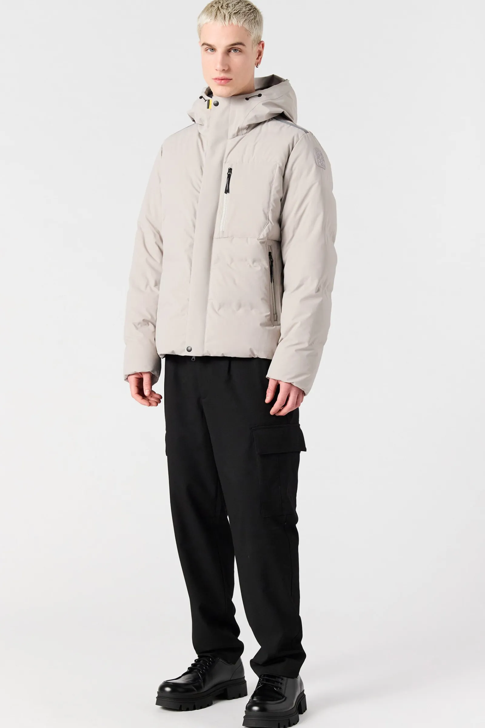 Parajumpers Regenjassen|Jasjes-TAIGA - JACK MET CAPUCHON BLACK