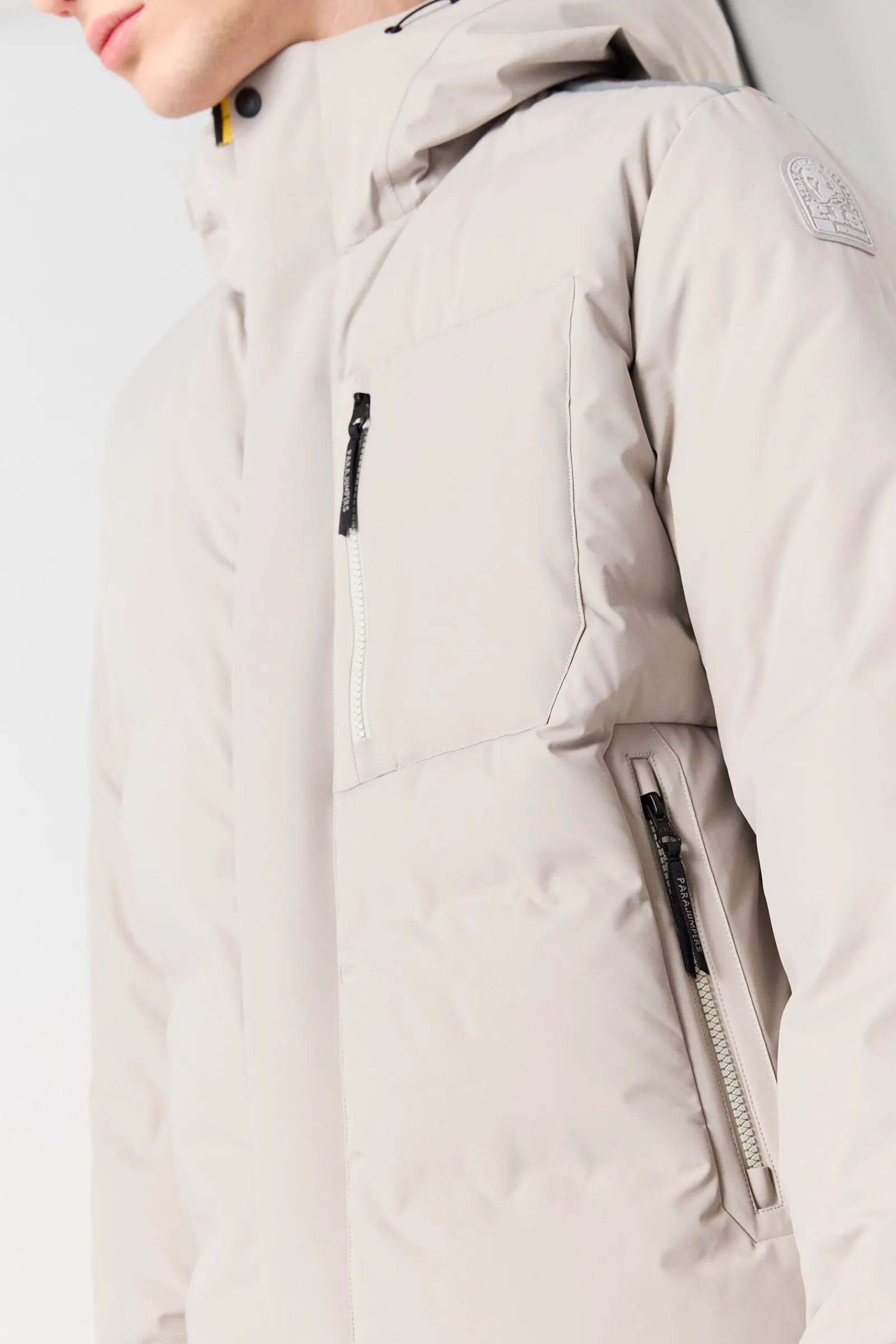Parajumpers Regenjassen|Jasjes-TAIGA - JACK MET CAPUCHON BLACK