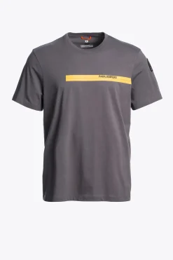 Parajumpers Polos En T-Shirts-TAPE - T-SHIRT PEWTER