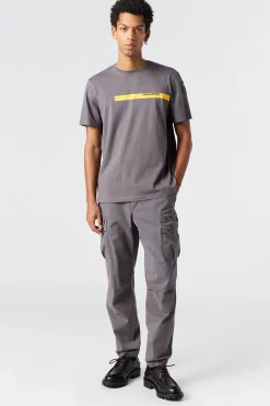 Parajumpers Polos En T-Shirts-TAPE - T-SHIRT BLACK