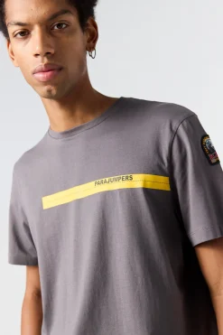 Parajumpers Polos En T-Shirts-TAPE - T-SHIRT BLACK