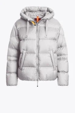 Parajumpers Donsjassen-TILLY - DONSJACK MET CAPUCHON PEARL GREY