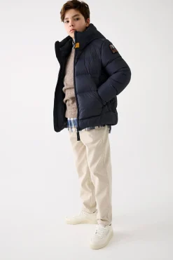 Parajumpers Jongens-TYRIK - JACK MET CAPUCHON BLUE NAVY