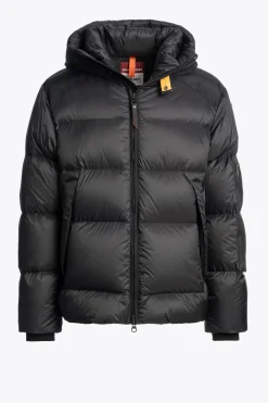 Parajumpers Donsjassen|Jasjes-TYRIK - JACK MET CAPUCHON BLACK