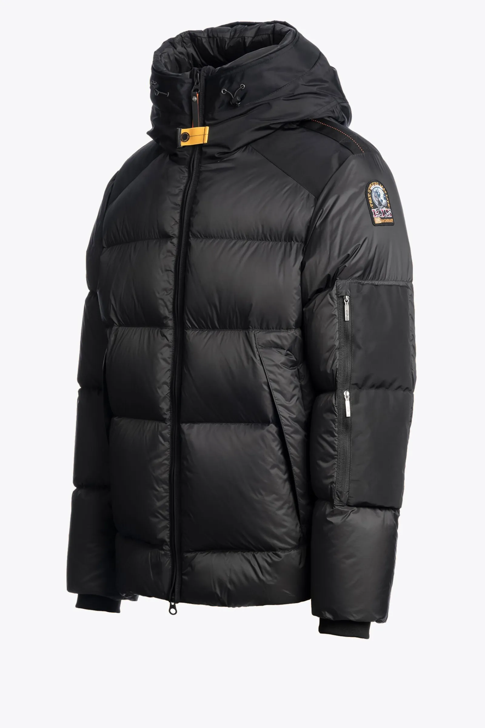 Parajumpers Donsjassen|Jasjes-TYRIK - JACK MET CAPUCHON BLACK
