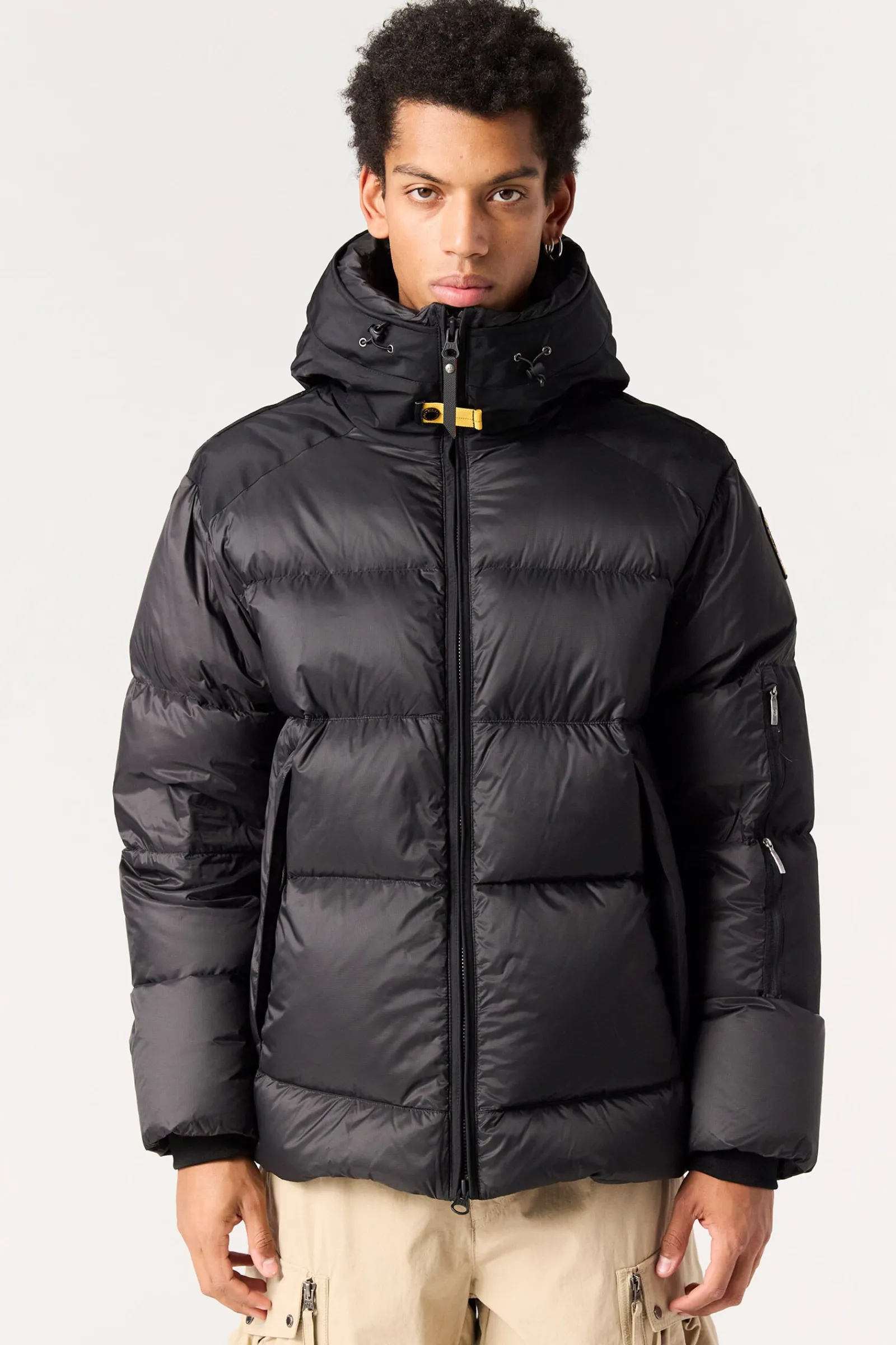 Parajumpers Donsjassen|Jasjes-TYRIK - JACK MET CAPUCHON BLACK
