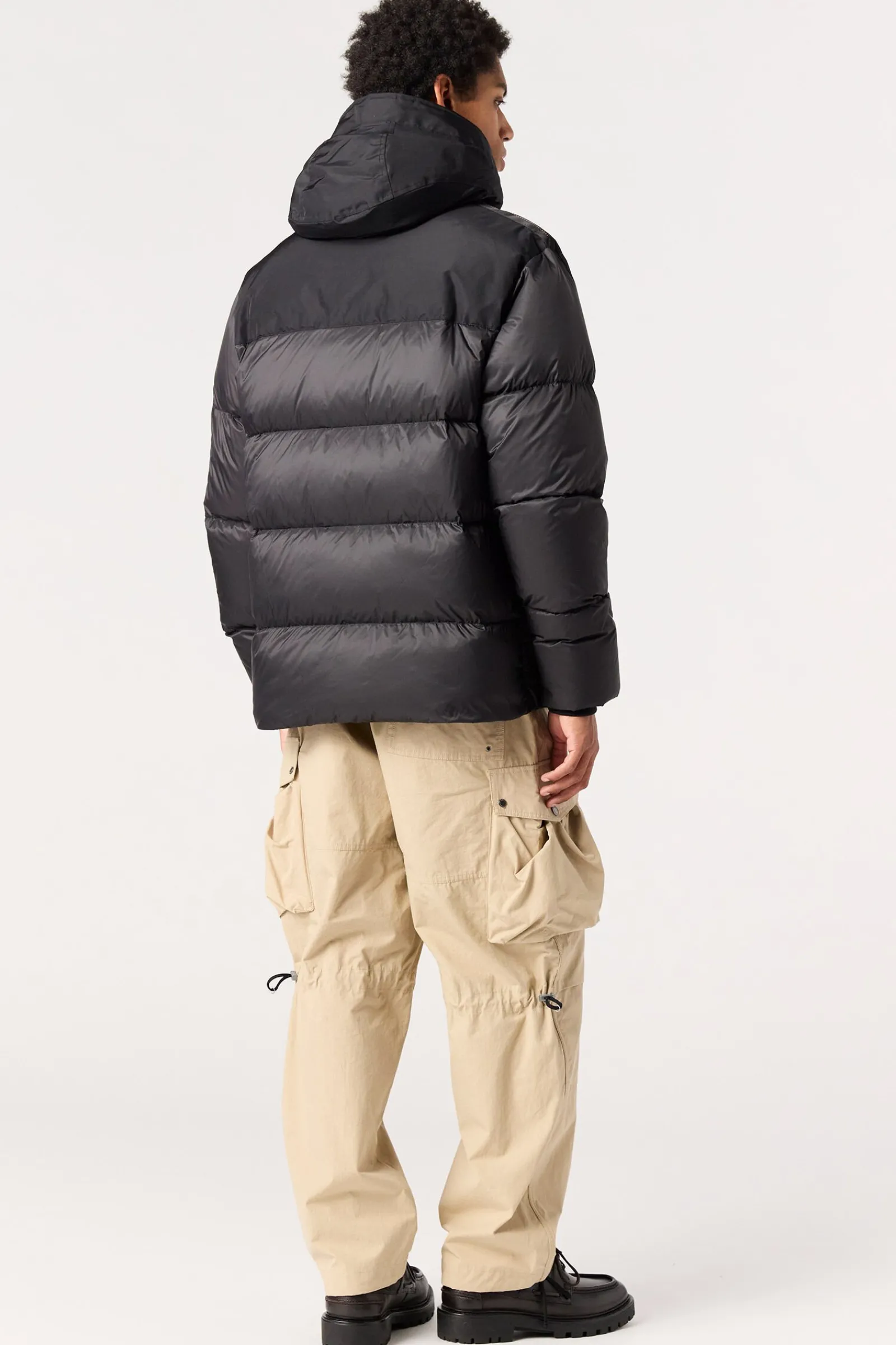 Parajumpers Donsjassen|Jasjes-TYRIK - JACK MET CAPUCHON BLACK