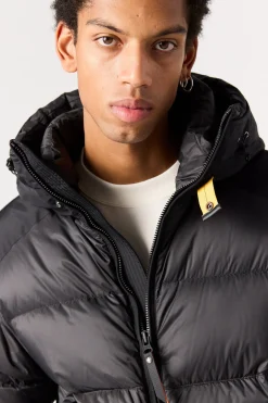 Parajumpers Donsjassen|Jasjes-TYRIK - JACK MET CAPUCHON BLACK