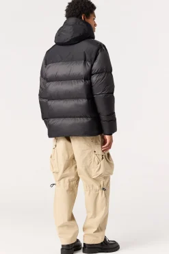 Parajumpers Donsjassen|Jasjes-TYRIK - JACK MET CAPUCHON OLIVE GREY