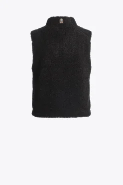 Parajumpers Gilets|Sweaters-VENUS - GILET MET VOLLEDIGE RITS BLACK