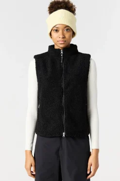 Parajumpers Gilets|Sweaters-VENUS - GILET MET VOLLEDIGE RITS BLACK