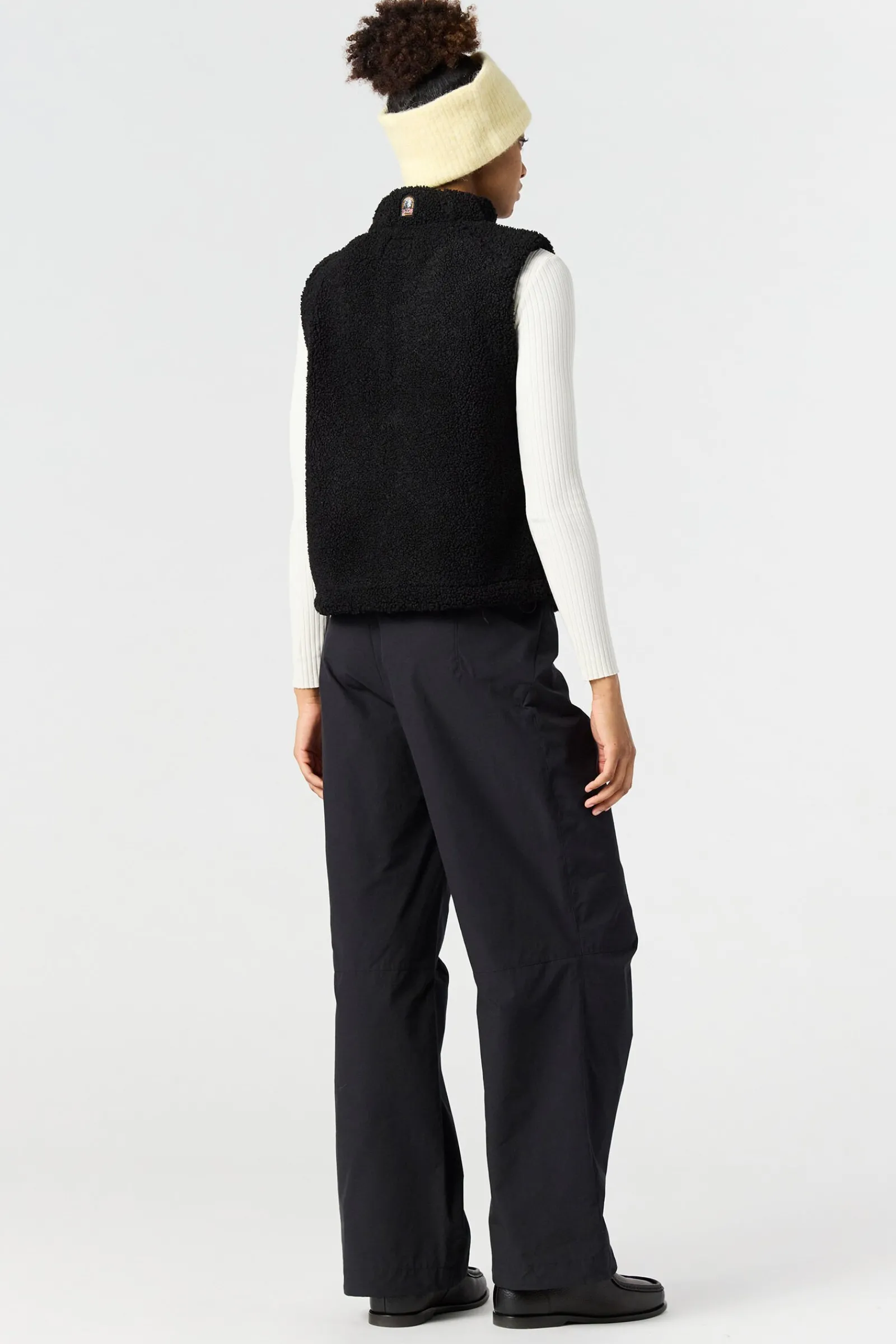 Parajumpers Gilets|Sweaters-VENUS - GILET MET VOLLEDIGE RITS BLACK
