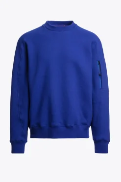 Parajumpers Sweaters-VIGGO - FLEECE MET RONDE HALS COSMIC BLUE