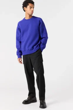 Parajumpers Sweaters-VIGGO - FLEECE MET RONDE HALS BLACK