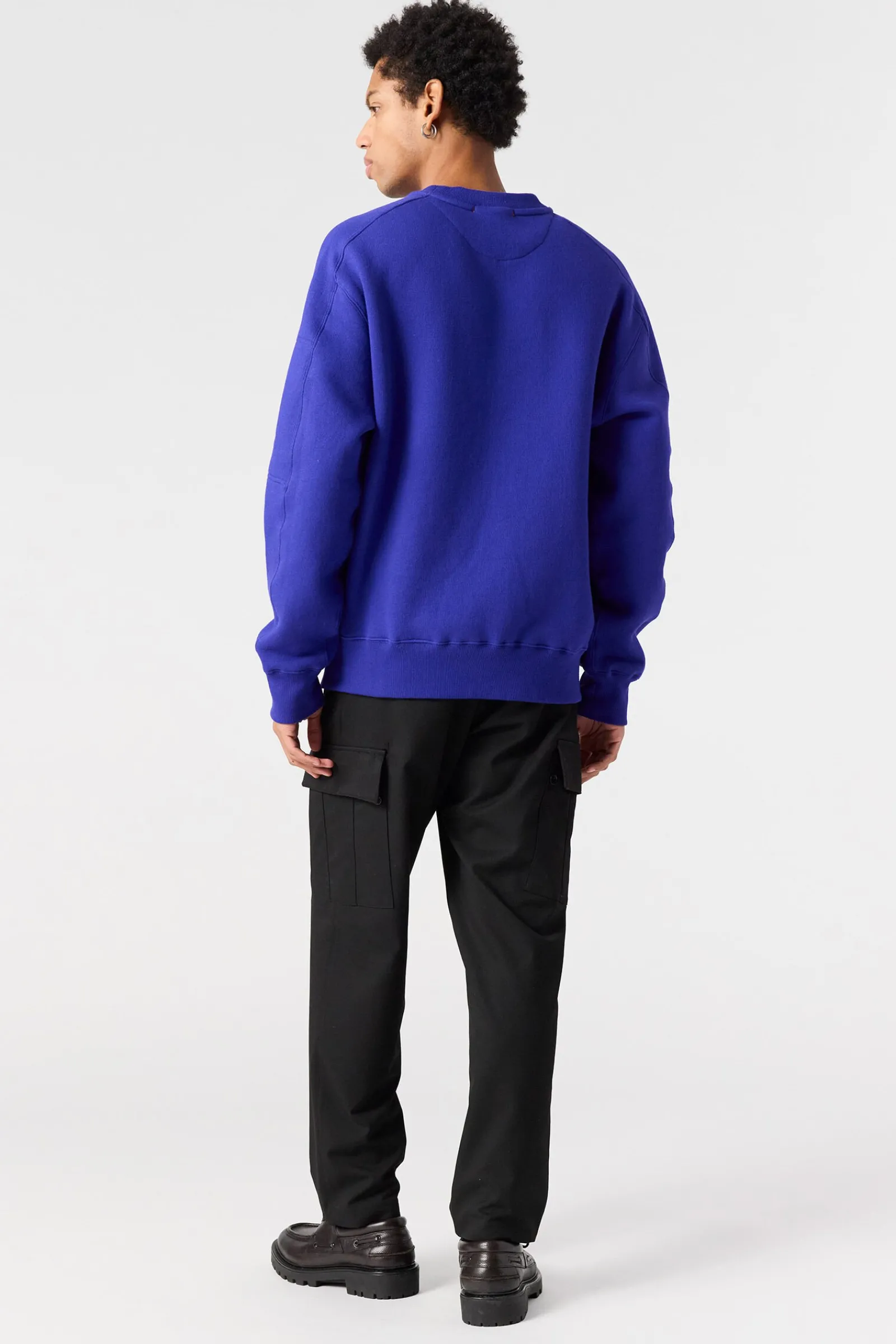 Parajumpers Sweaters-VIGGO - FLEECE MET RONDE HALS BLACK