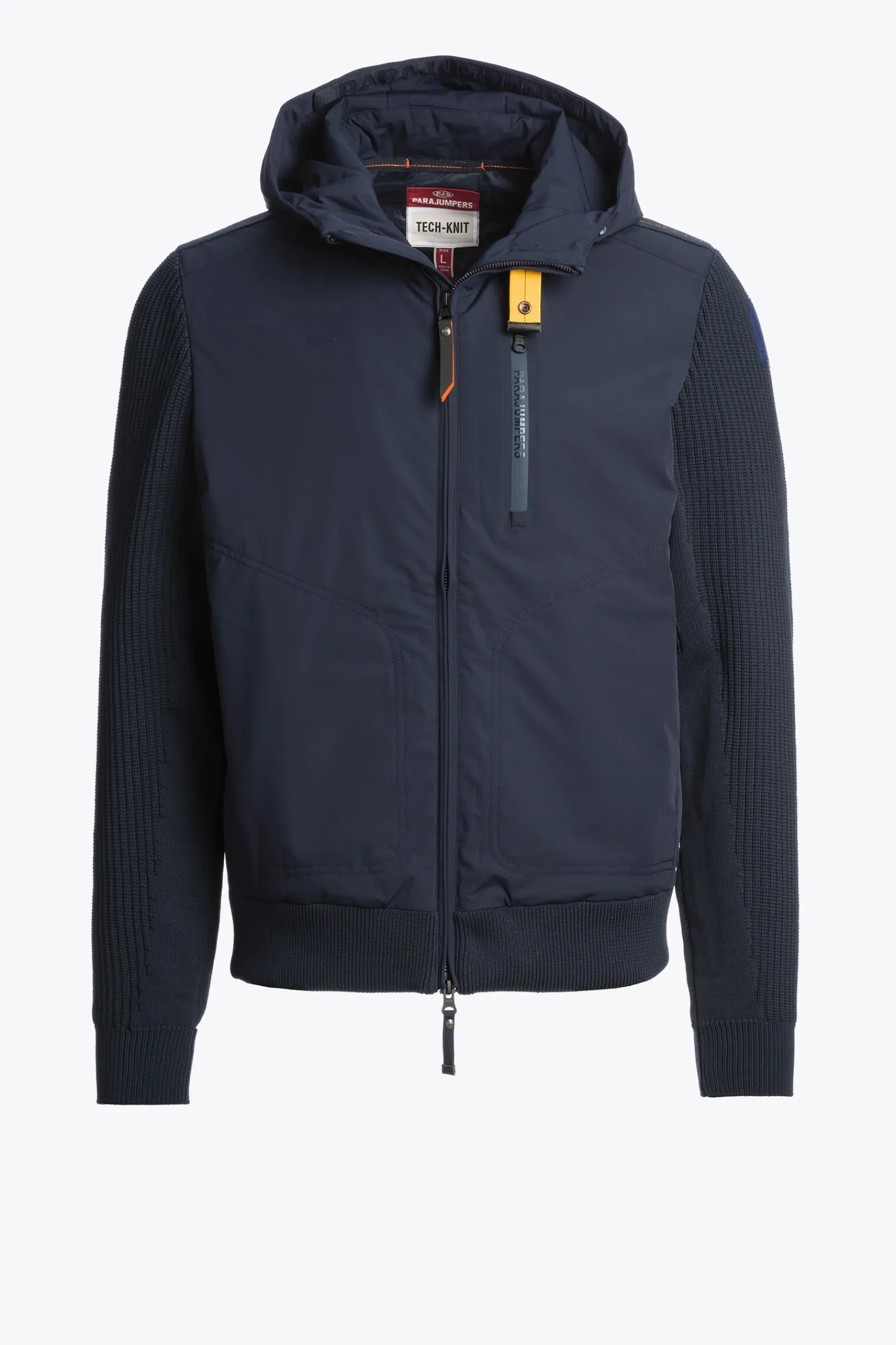 Parajumpers Tricot|Jasjes-WILLARD - VEST MET VOLLEDIGE RITS BLUE NAVY