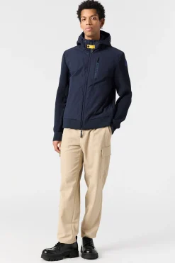Parajumpers Tricot|Jasjes-WILLARD - VEST MET VOLLEDIGE RITS BLUE NAVY