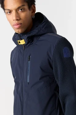 Parajumpers Tricot|Jasjes-WILLARD - VEST MET VOLLEDIGE RITS BLUE NAVY