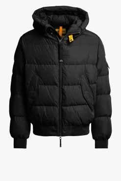Parajumpers Bomberjacken|Donsjassen-WILMONT - BOMBERJACK MET CAPUCHON BLACK