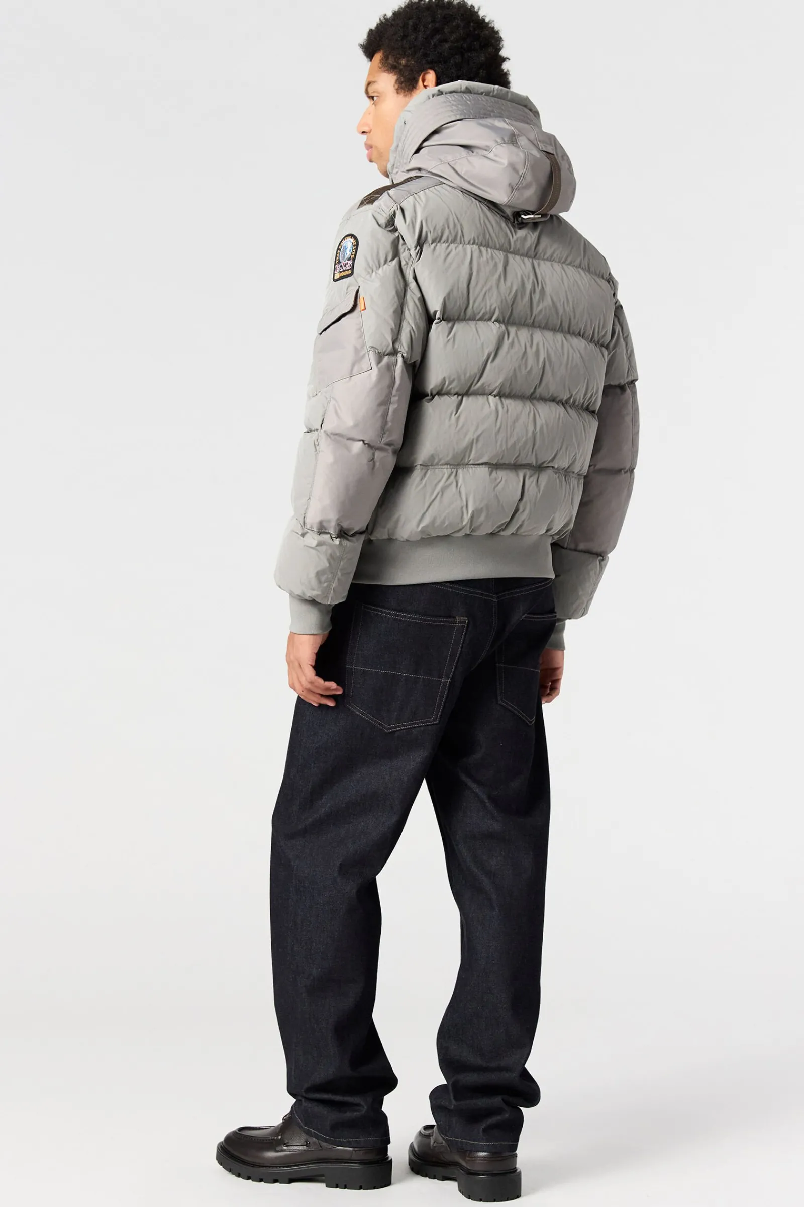 Parajumpers Bomberjacken|Donsjassen-WILMONT - BOMBERJACK MET CAPUCHON BLACK