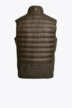 Parajumpers Gilets|Hybrids-ZAVIER - HYBRIDE GILET DEEP MOSS