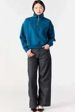 Parajumpers Sweaters-ZENDAYA - SWEATER MET HALVE RITS INTERSTELLAR