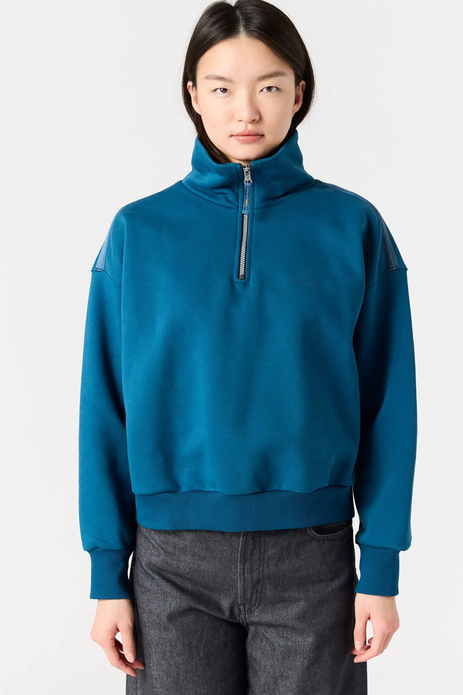 Parajumpers Sweaters-ZENDAYA - SWEATER MET HALVE RITS INTERSTELLAR