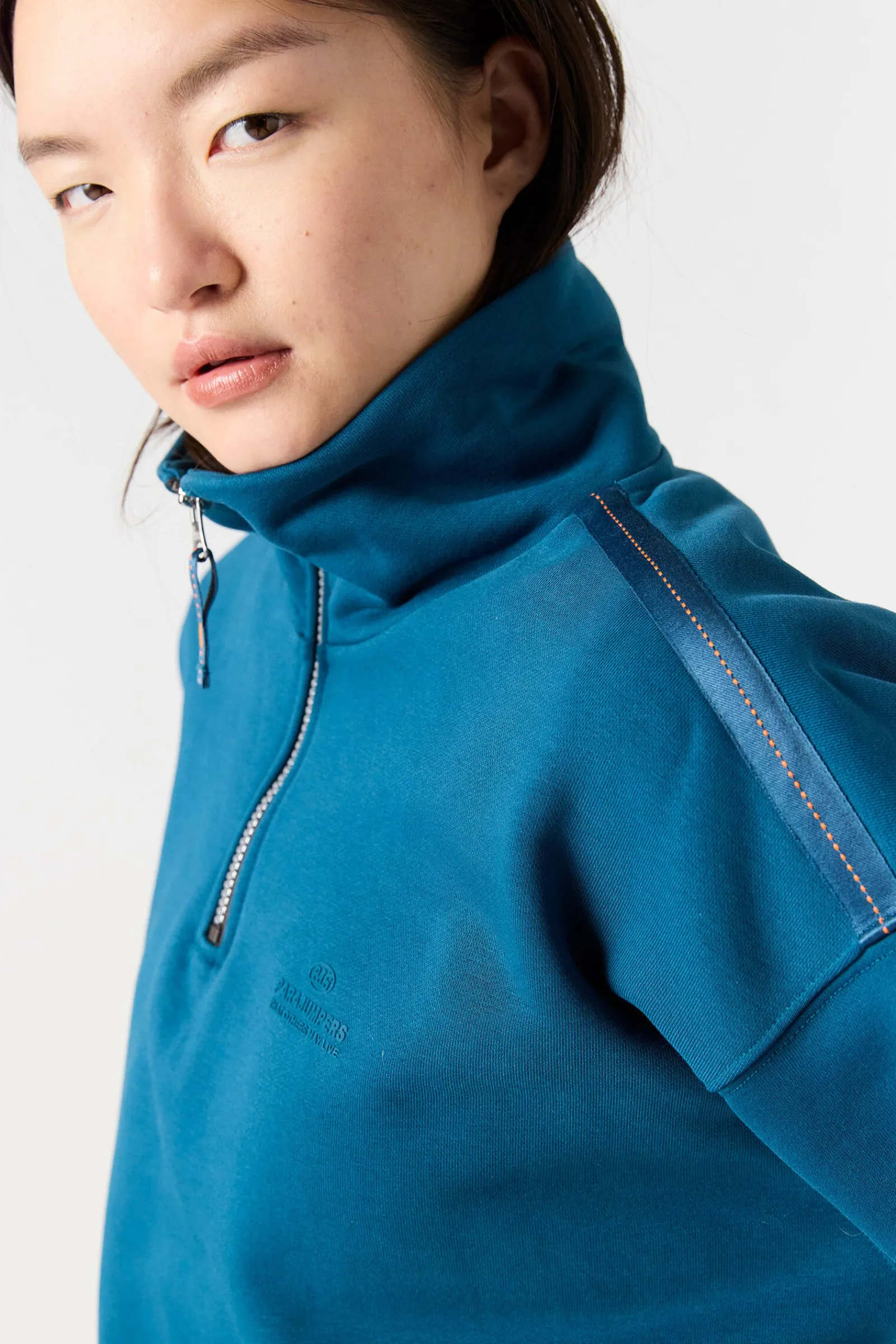 Parajumpers Sweaters-ZENDAYA - SWEATER MET HALVE RITS INTERSTELLAR