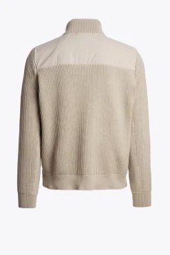 Parajumpers Tricot|Hybrids-ZORBA - VEST MET VOLLEDIGE RITS CHATEAU GREY