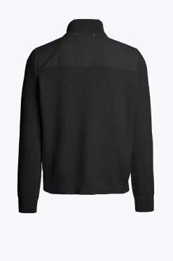Parajumpers Tricot|Hybrids-ZORBA - VEST MET VOLLEDIGE RITS BLACK