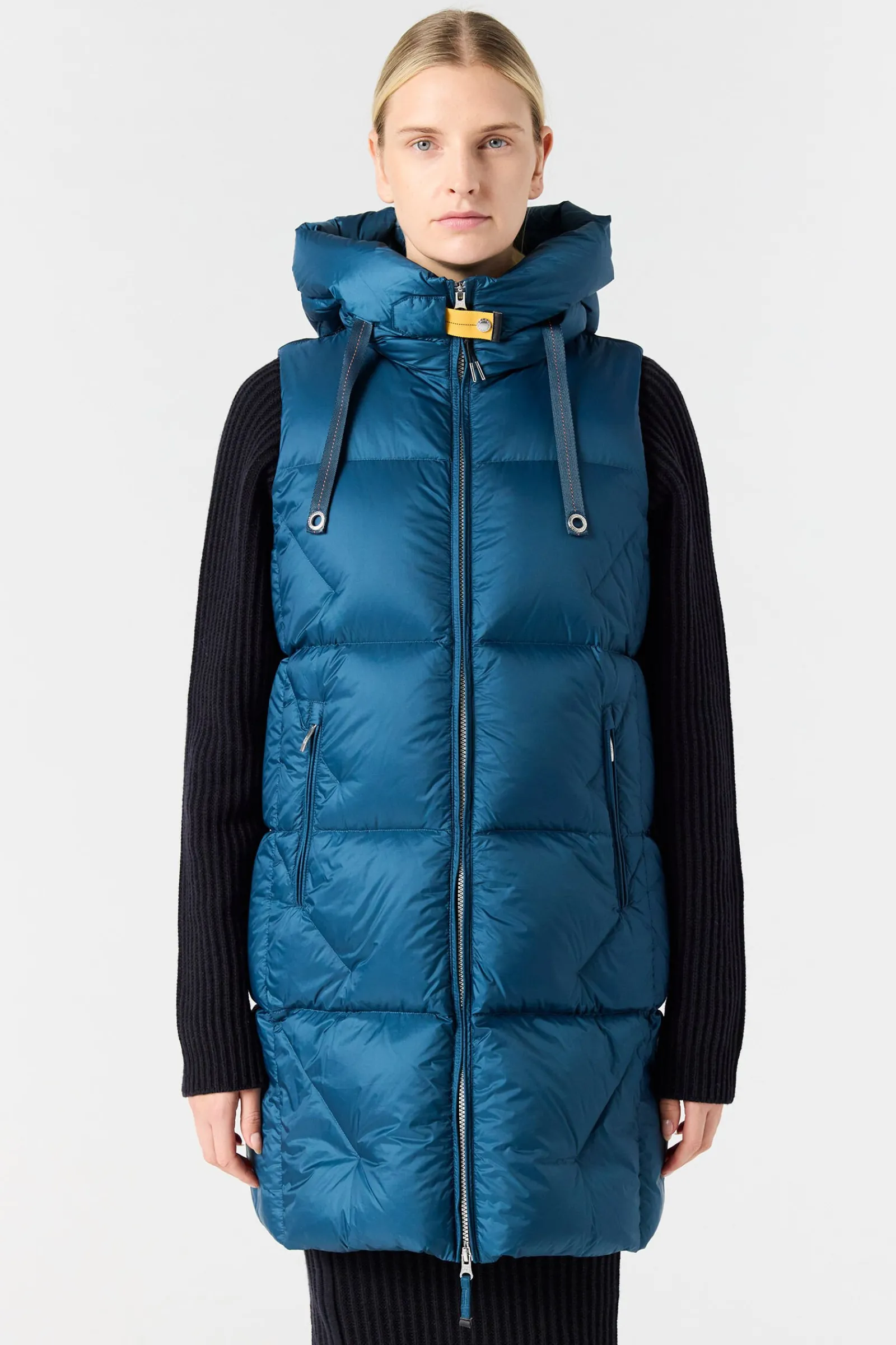 Parajumpers Gilets|Donsjassen-ZULY - GILET MET CAPUCHON INTERSTELLAR